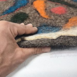 نشیمن نمدی دولبه